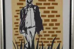 Genom muren 40x40 cm